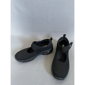 STQ Womens Walking Shoes Non Slip Orthopedic Shoes Adjustable Mary Jane Sz9